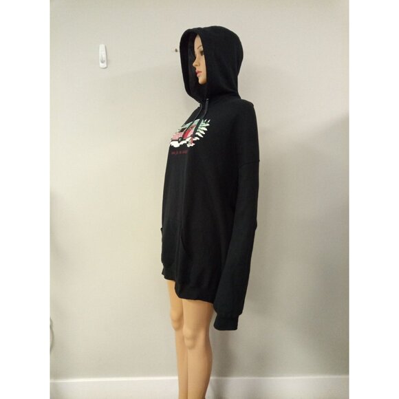 Unisex Custom Christmas Hoodie Black Green Size 4XL - Picture 2 of 6